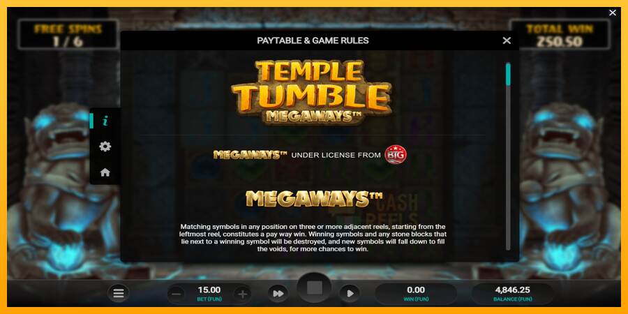 Temple Tumble macchina da gioco per soldi, immagine 6