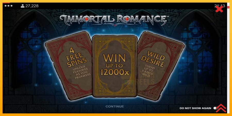 Immortal Romance macchina da gioco per soldi, immagine 1