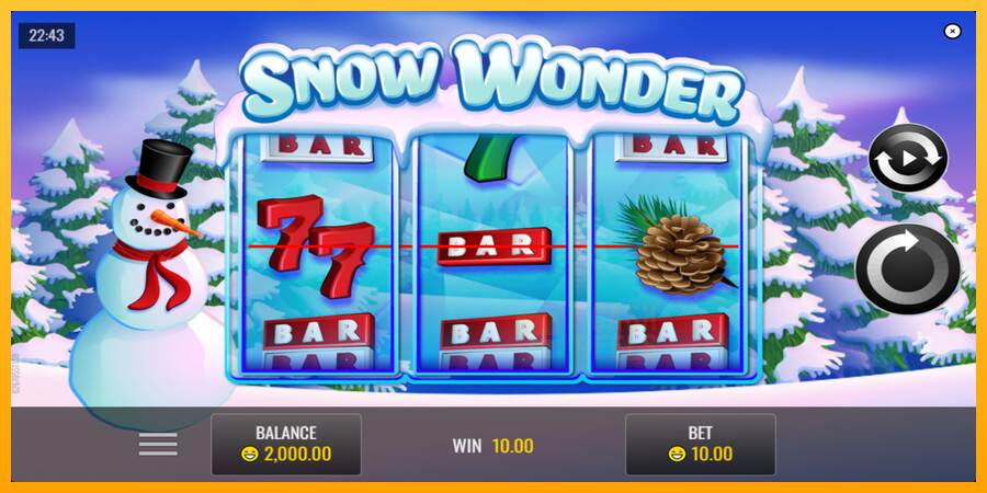 Snow Wonder macchina da gioco per soldi, immagine 2