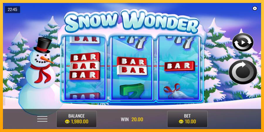 Snow Wonder macchina da gioco per soldi, immagine 3