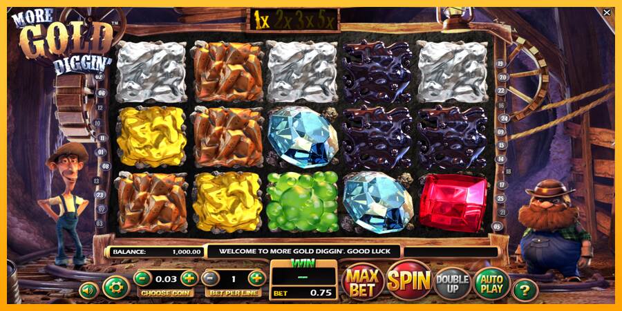 More Gold Diggin macchina da gioco per soldi, immagine 2