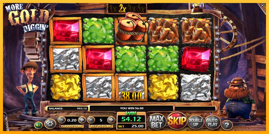 More Gold Diggin macchina da gioco per soldi, immagine 3