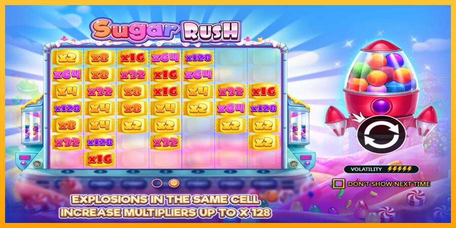 Sugar Rush macchina da gioco per soldi, immagine 1