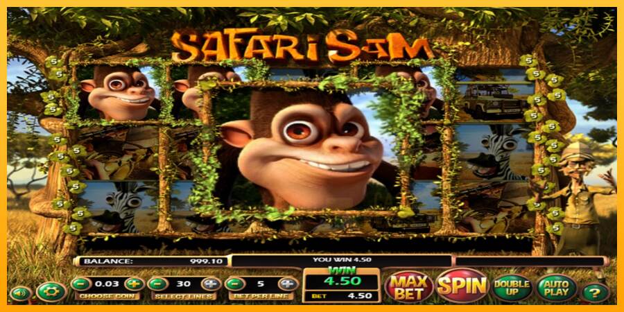 Safari Sam macchina da gioco per soldi, immagine 3