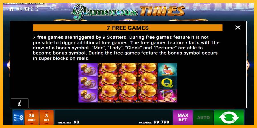 Glamorous Times macchina da gioco per soldi, immagine 6