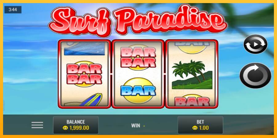 Surf Paradise macchina da gioco per soldi, immagine 1