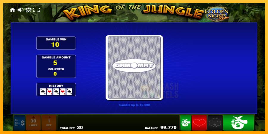 King of the Jungle Golden Nights macchina da gioco per soldi, immagine 4