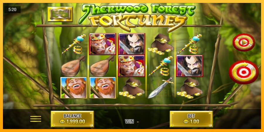 Sherwood Forest Fortunes macchina da gioco per soldi, immagine 1