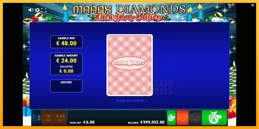 Maaax Diamonds Christmas Edition macchina da gioco per soldi, immagine 4