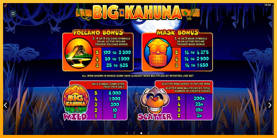 Big Kahuna macchina da gioco per soldi, immagine 6