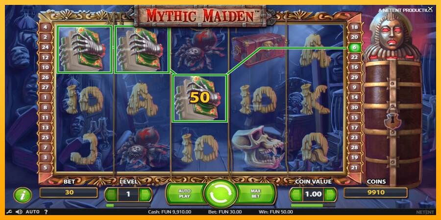 Mythic Maiden macchina da gioco per soldi, immagine 4