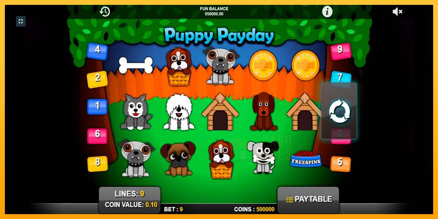 Puppy Payday macchina da gioco per soldi, immagine 1