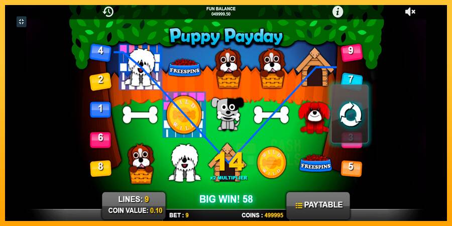 Puppy Payday macchina da gioco per soldi, immagine 2