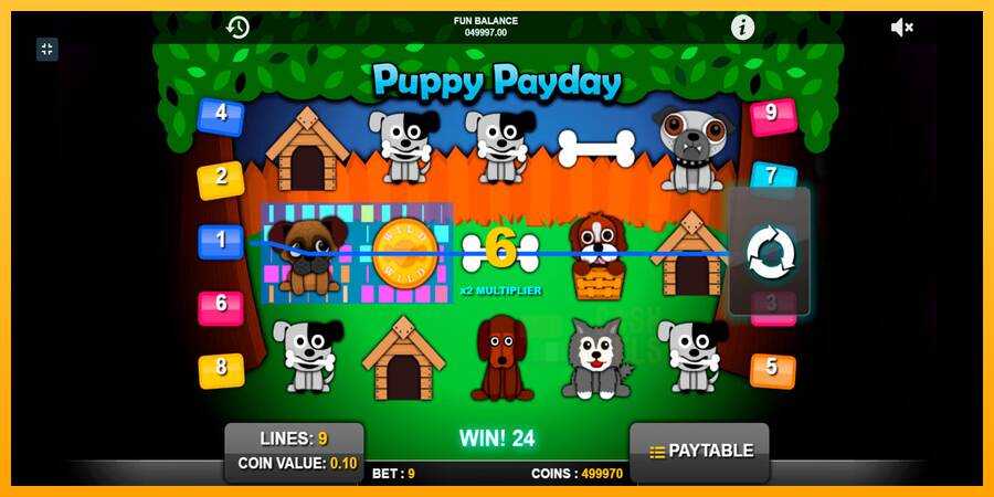 Puppy Payday macchina da gioco per soldi, immagine 4