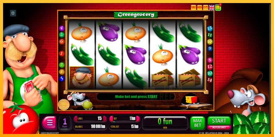 Green Grocery macchina da gioco per soldi, immagine 1