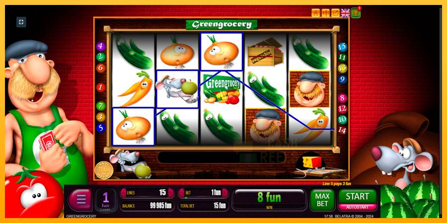 Green Grocery macchina da gioco per soldi, immagine 2