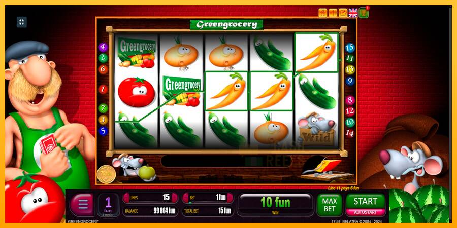 Green Grocery macchina da gioco per soldi, immagine 4