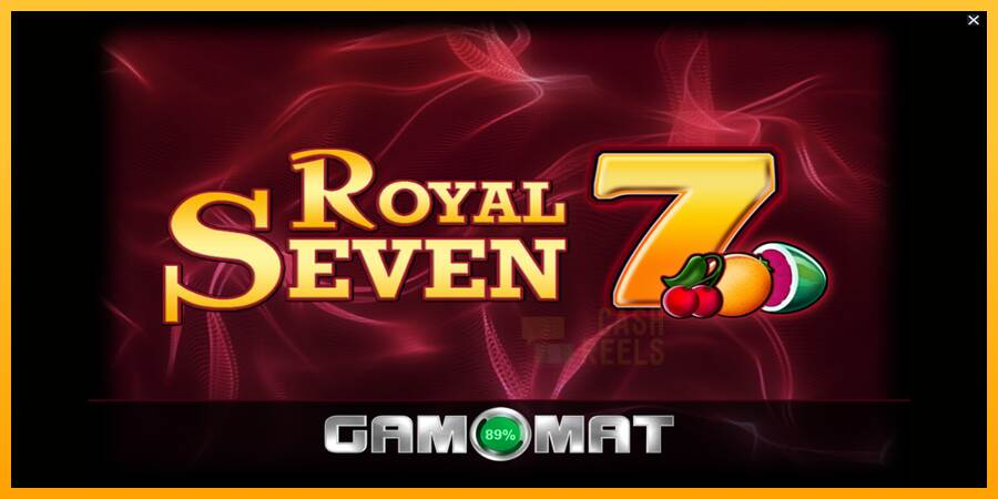 Royal Seven macchina da gioco per soldi, immagine 1