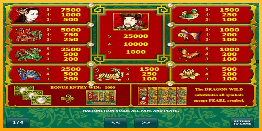 Dragons Pearl macchina da gioco per soldi, immagine 5