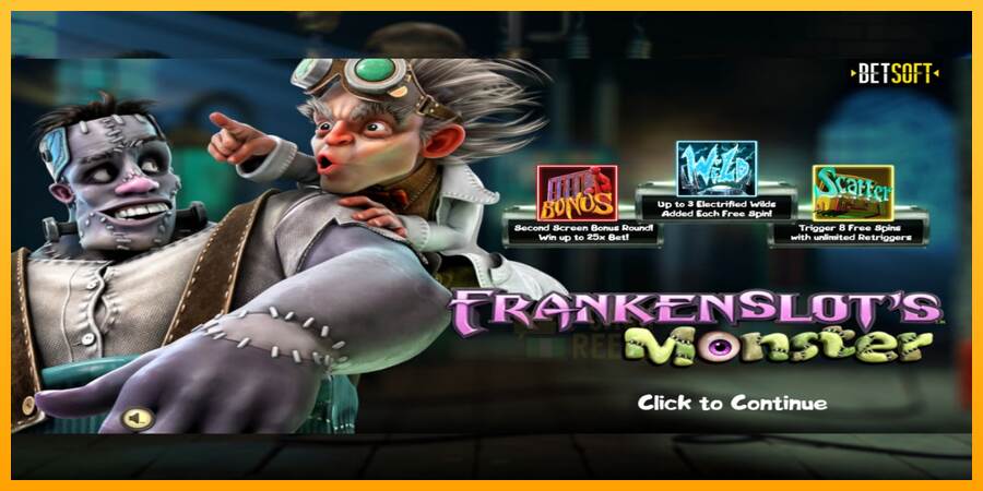 Frankenslots Monster macchina da gioco per soldi, immagine 1