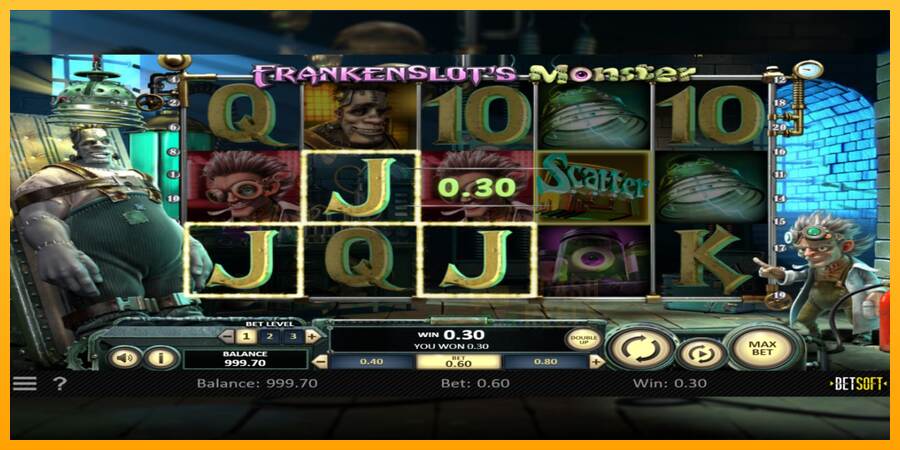 Frankenslots Monster macchina da gioco per soldi, immagine 2