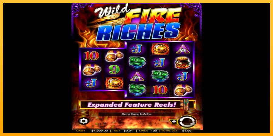 Wild Fire Riches macchina da gioco per soldi, immagine 1