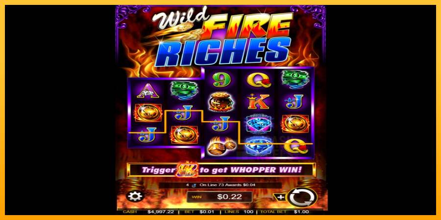 Wild Fire Riches macchina da gioco per soldi, immagine 2