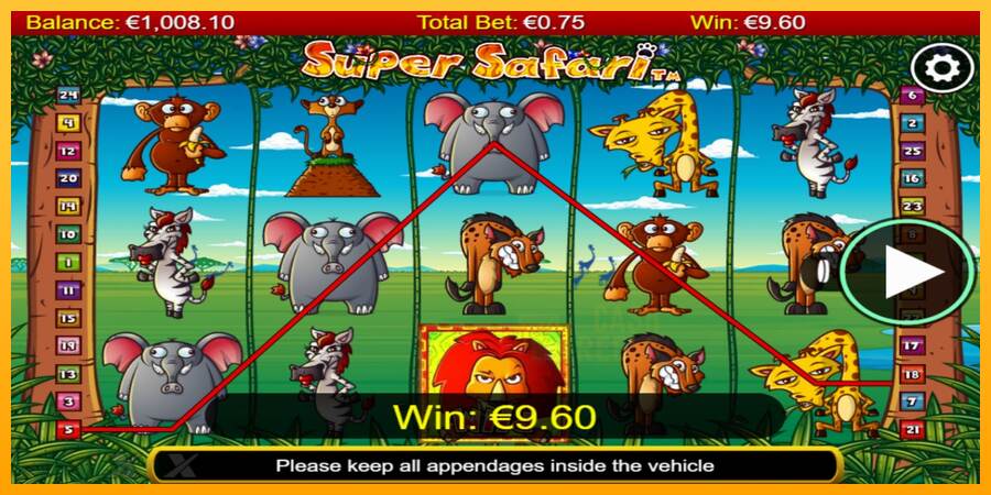 Super Safari macchina da gioco per soldi, immagine 2