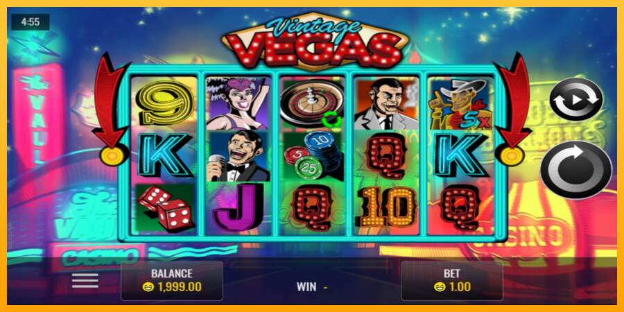 Vintage Vegas macchina da gioco per soldi, immagine 1