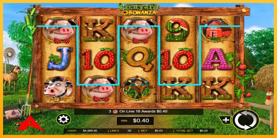 Barnyard Bonanza macchina da gioco per soldi, immagine 2