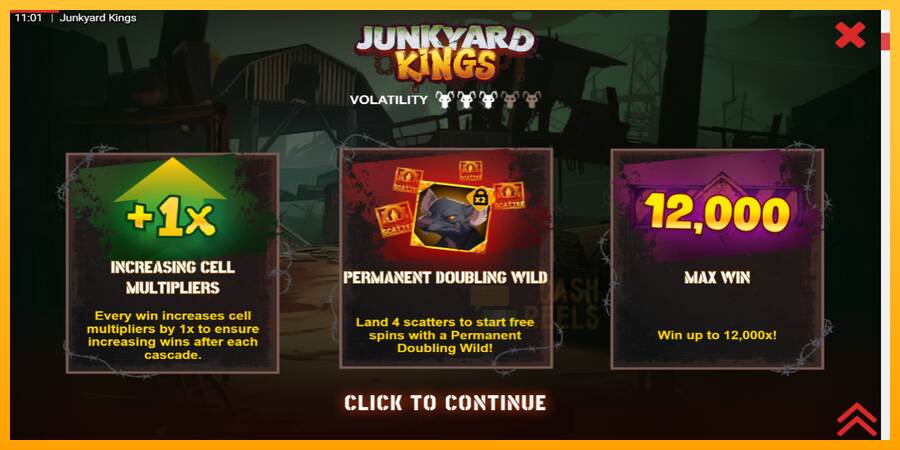 Junkyard Kings macchina da gioco per soldi, immagine 1