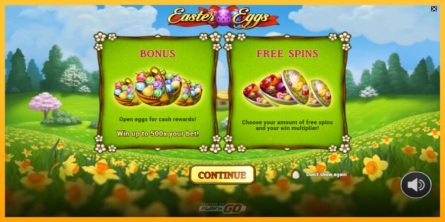 Easter Eggs macchina da gioco per soldi, immagine 1