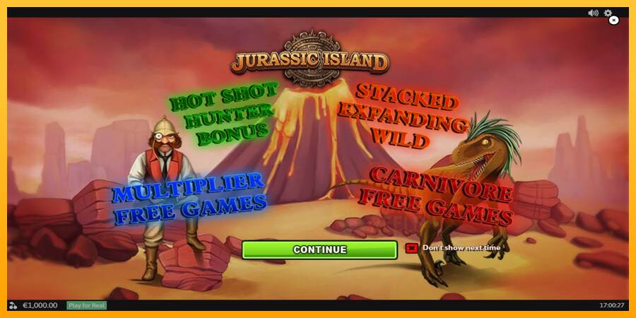 Jurassic Island macchina da gioco per soldi, immagine 1