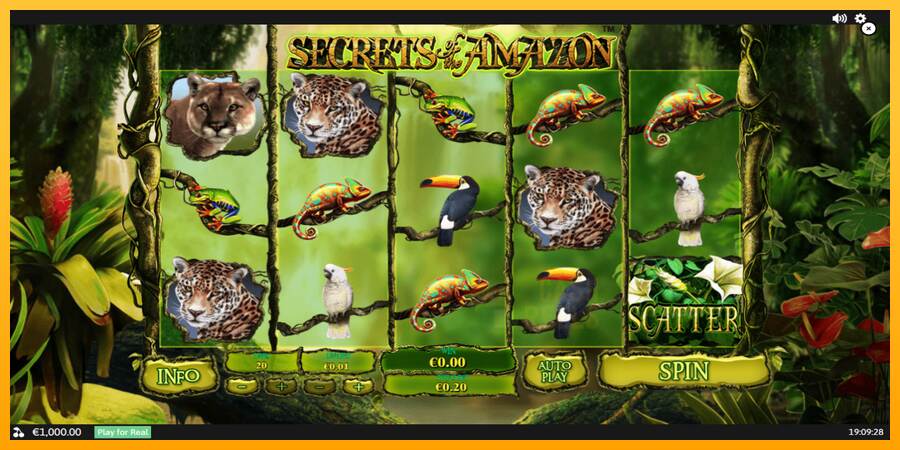 Secrets of the Amazon macchina da gioco per soldi, immagine 1