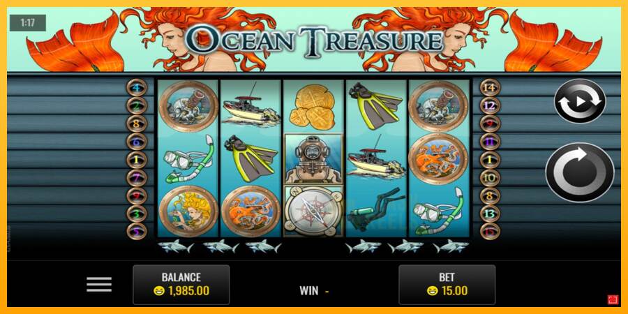 Ocean Treasure macchina da gioco per soldi, immagine 1