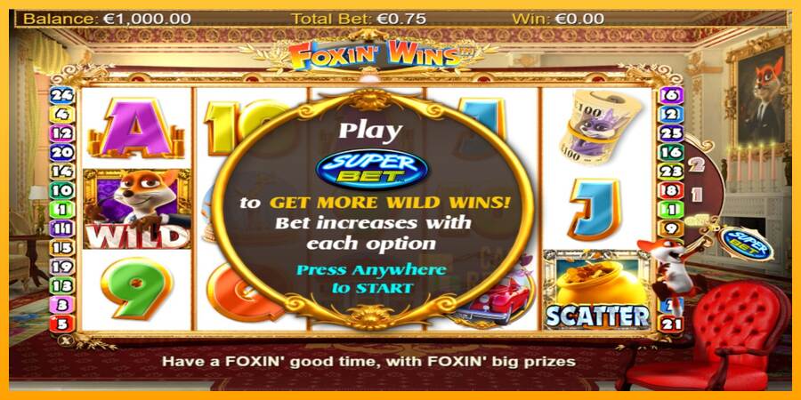 Foxin Wins macchina da gioco per soldi, immagine 1