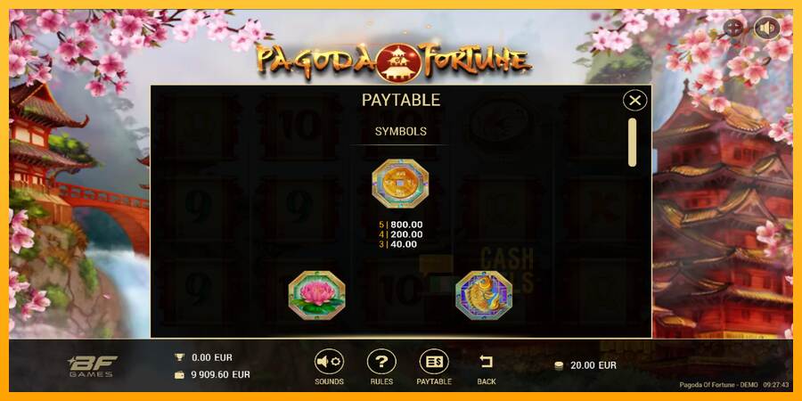 Pagoda of Fortune macchina da gioco per soldi, immagine 5