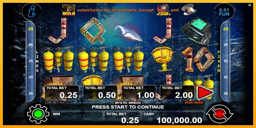 Mystic Wreck macchina da gioco per soldi, immagine 1