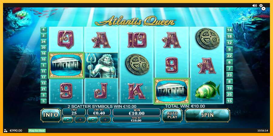 Atlantis Queen macchina da gioco per soldi, immagine 2