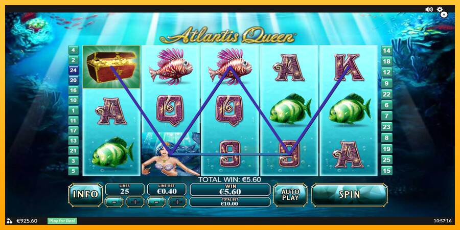 Atlantis Queen macchina da gioco per soldi, immagine 3