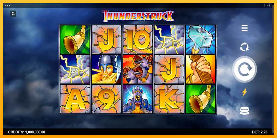 Thunderstruck macchina da gioco per soldi, immagine 1