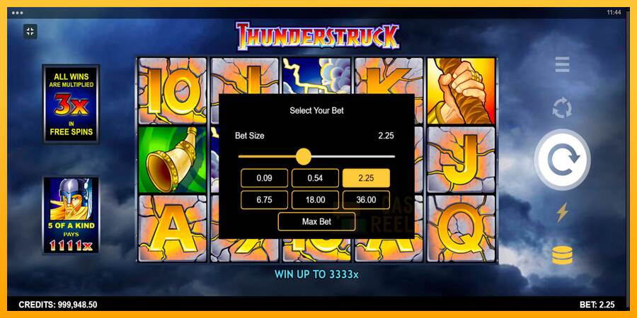 Thunderstruck macchina da gioco per soldi, immagine 5