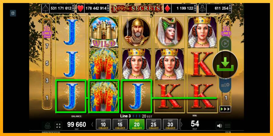 Royal Secrets macchina da gioco per soldi, immagine 2