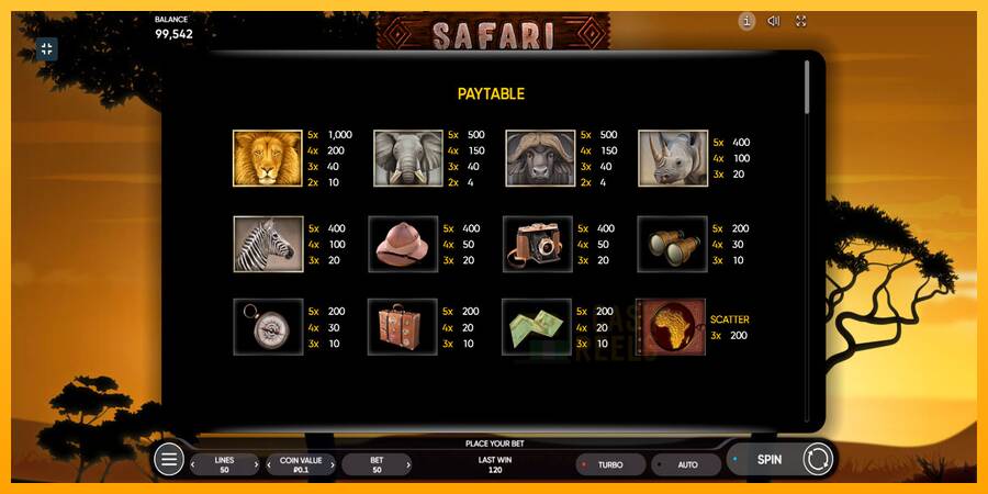 Safari macchina da gioco per soldi, immagine 6