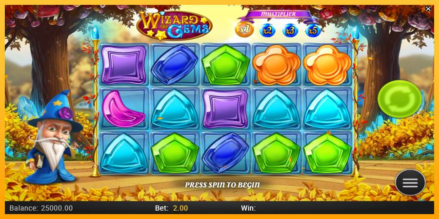 Wizard of Gems macchina da gioco per soldi, immagine 1