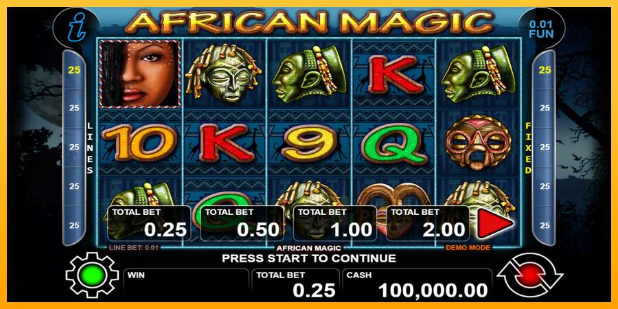 African Magic macchina da gioco per soldi, immagine 1