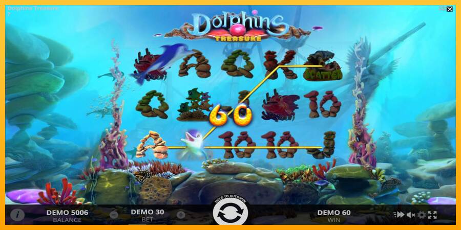 Dolphins Treasure macchina da gioco per soldi, immagine 4