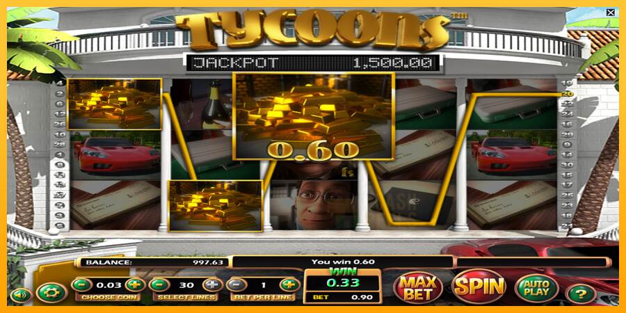 Tycoons macchina da gioco per soldi, immagine 3