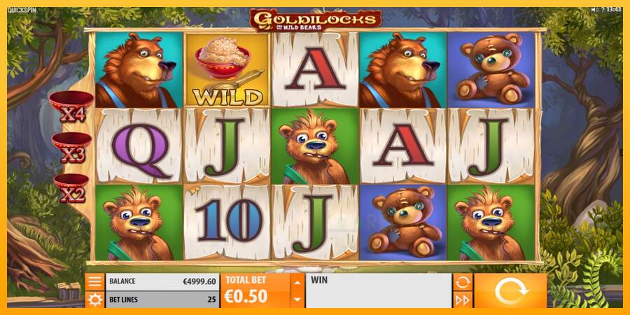 Goldilocks and the Wild Bears macchina da gioco per soldi, immagine 2