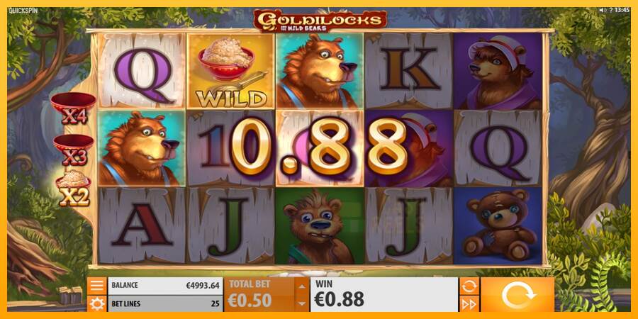 Goldilocks and the Wild Bears macchina da gioco per soldi, immagine 3